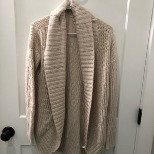 Cream cardigan